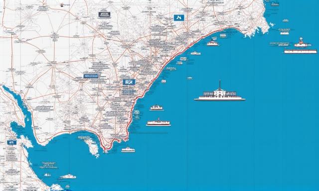 Mappa illustrativa della nostra posizione ad Alba Adriatica
